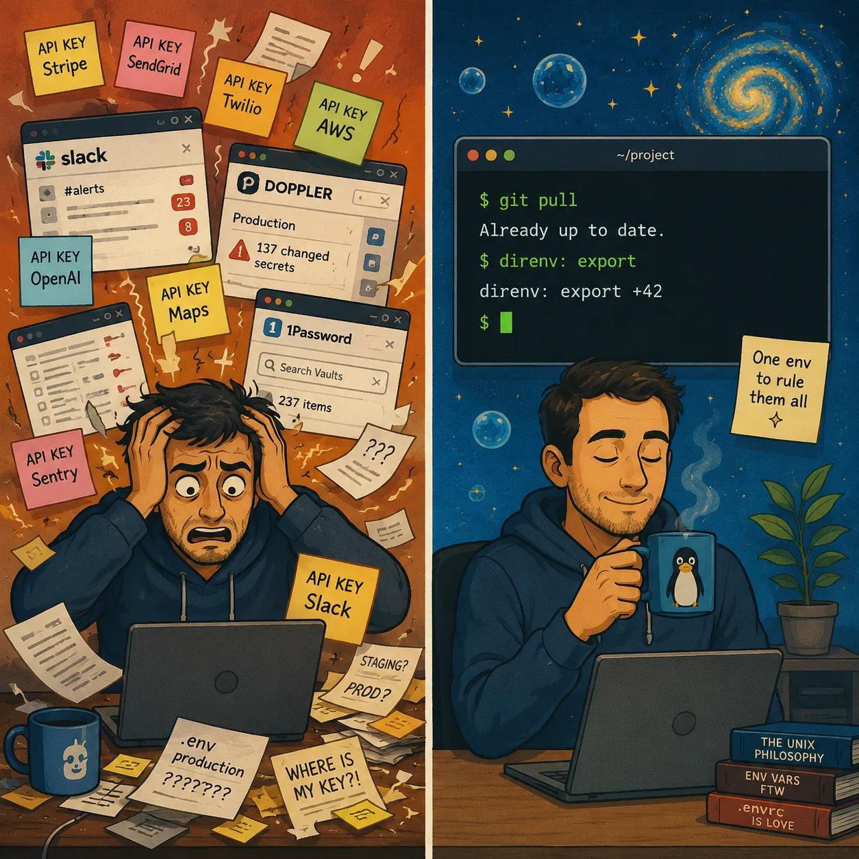 Encrypted secrets workflow